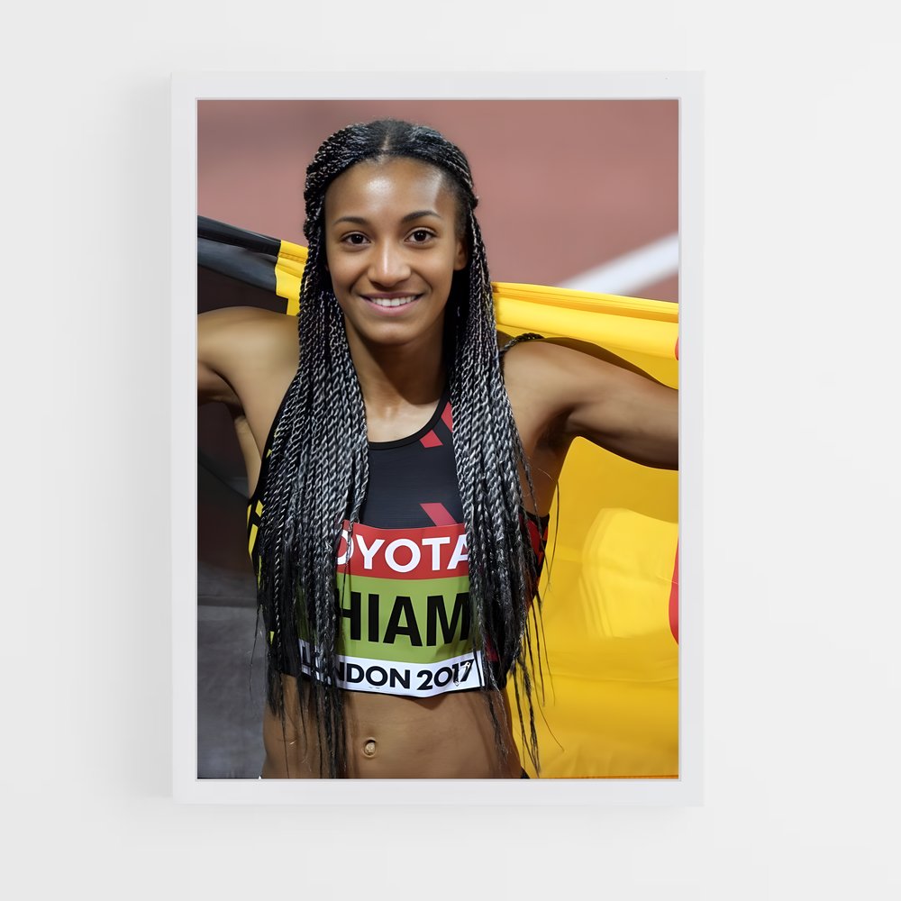 Poster Élan de Fiereté – affiche Athlétisme (vue 3)